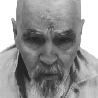 😠 Charles Manson, Telegram sticker 17 of 35