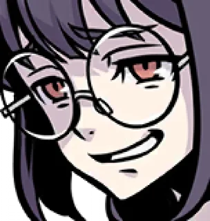🤓 Nagi Usui, Telegram sticker 10 of 88