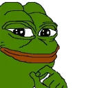 😏 pepe the frog, стікер Telegram 14 з 45