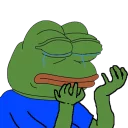 😢 pepe the frog, стікер Telegram 15 з 45