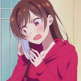 ⭐️ Chizuru Mizuhara - @lilsumi, sticker Telegram 16 sur 53