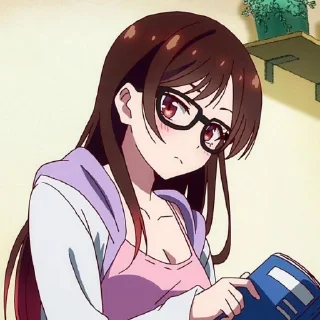 ⭐️ Chizuru Mizuhara - @lilsumi, sticker Telegram 22 sur 53