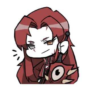 😏 Sephira Emoticon, sticker Telegram 20 sur 32