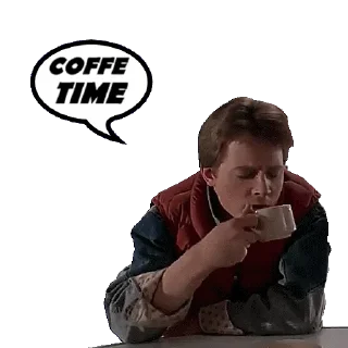 ☕️ BACK TO THE FUTURE @STIKERFORALL, sticker Telegram 19 sur 50