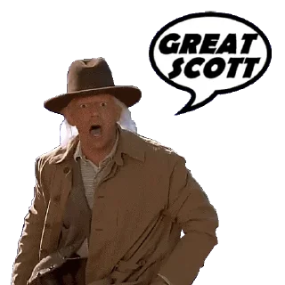 😱 BACK TO THE FUTURE @STIKERFORALL, sticker Telegram 11 sur 50