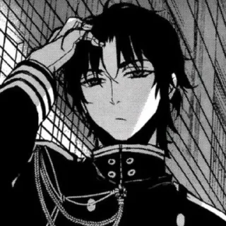 🪮 @felfelanime ꜝꜞ @Giffelfel  Guren lchinose ꜝꜞ, стікер Telegram 24 з 35