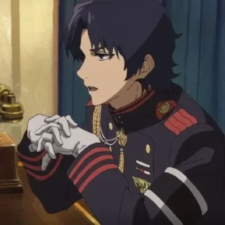 🪮 @felfelanime ꜝꜞ @Giffelfel  Guren lchinose ꜝꜞ, стікер Telegram 19 з 35