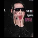 😱 marilyn manson, стикер Telegram 8 из 24