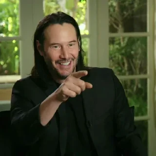⚙️ Keanu Reeves‎ @BarbieBoySwag, sticker Telegram 5 sur 120