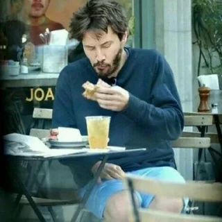 ⚙️ Keanu Reeves‎ @BarbieBoySwag, sticker Telegram 17 sur 120