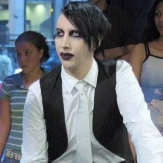 🍷 Marilyn Manson @BarbieBoySwag, sticker Telegram 12 sur 120