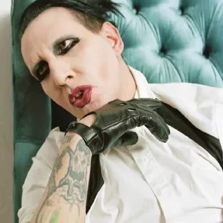 🍷 Marilyn Manson @BarbieBoySwag, sticker Telegram 16 sur 120