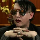 💀 marilyn manson💀, стикер Telegram 7 из 38