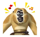 😃 Kung Fu Panda, sticker Telegram 17 sur 40