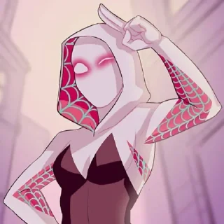 🕷 Spider-Gwen by @Headless_Reap3r, Telegram sticker 22 of 30