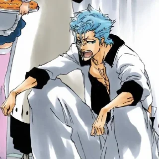 🤨 Grimmjow By @Headless_Reap3r, Telegram sticker 7 of 30