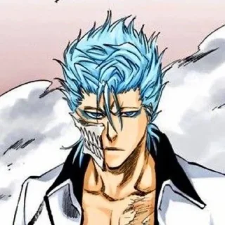😒 Grimmjow By @Headless_Reap3r, Telegram sticker 9 of 30