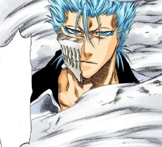 😠 Grimmjow By @Headless_Reap3r, Telegram sticker 24 of 30