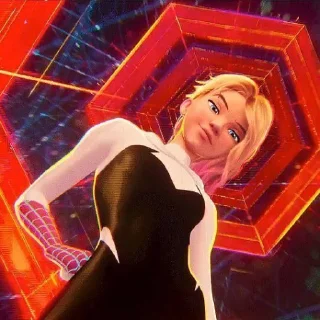 🕷 Spider-Gwen by @Headless_Reap3r, Telegram sticker 8 of 30