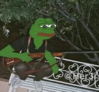 🐸 Pepe <3> 🐸 @Pepe_Her3i, стікер Telegram 17 з 120