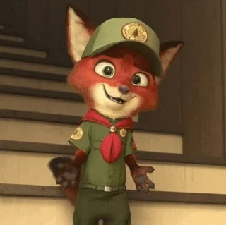 🦊 Nick𝐖𝐢𝐥𝐝𝐞 @GoIdenCIosetFilm, Telegram sticker 17 of 55