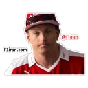 😑 Kimi Räikkönen - F1iran.com, стикер Telegram 11 из 22