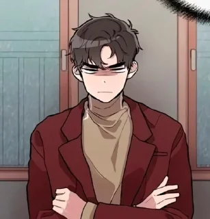 😒 manhwa lv♡, стикер Telegram 11 из 65