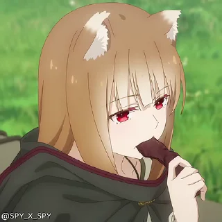 😋 @spy_x_spy Spice & Wolf, Telegram sticker 10 of 15