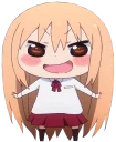 😏 Umaru-chan, Telegram sticker 11 of 22