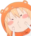 😖 Umaru-chan, Telegram sticker 15 of 22
