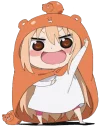 😆 Umaru-chan, Telegram sticker 9 of 22