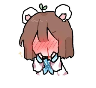 🪷 chibi | @longroadtohell (●ˇ∀ˇ●), стікер Telegram 6 з 50