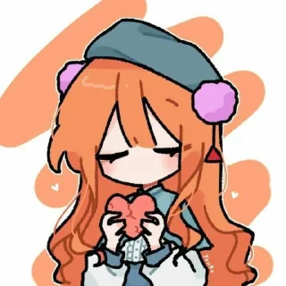 🪷 chibi | @longroadtohell (●ˇ∀ˇ●), стікер Telegram 20 з 50
