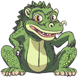 📖 Magical Meme Zoo, Telegram sticker 6 of 7