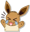😂 Cutie eevee, sticker Telegram 15 sur 45