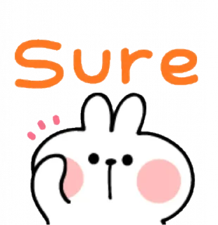 🙏 @spoiledrabbits, Telegram sticker 6 of 40