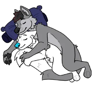 🤗 Mike Cody 🐺, Telegram sticker 22 of 85
