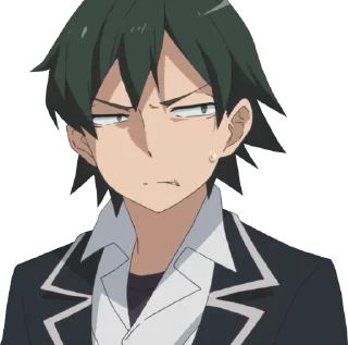😠 OreGairu | @StickersOfAstora, sticker Telegram 9 sur 120