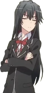 😒 OreGairu, sticker Telegram 20 sur 120