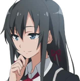 🤔 OreGairu, sticker Telegram 5 sur 120