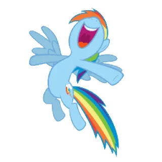 😱 млп радуга @stickermily, sticker Telegram 23 sur 25