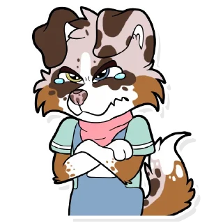 👿 Cooper the Aussie, sticker Telegram 24 sur 50