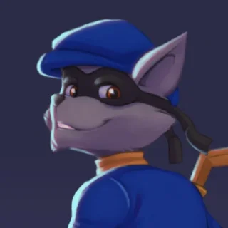😊 Sly Cooper, стикер Telegram 10 из 120