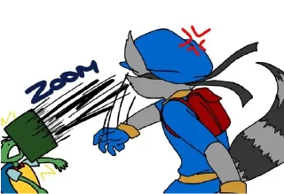 😡 Sly Cooper, стикер Telegram 22 из 120
