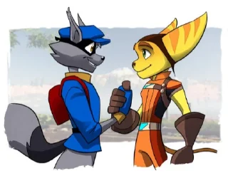 🤝 Sly Cooper, стикер Telegram 21 из 120