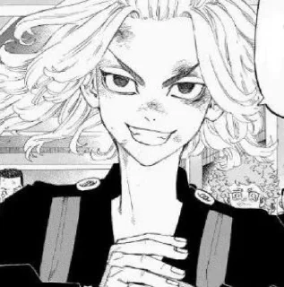 🀄️ Manjiro Sano, стікер Telegram 23 з 40