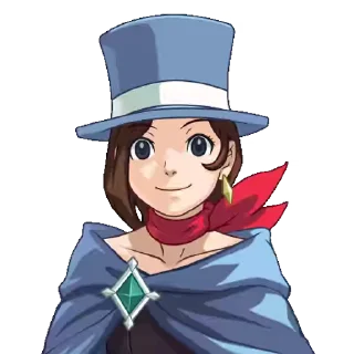 😃 Trucy Wright, Telegram sticker 2 of 21