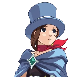 🤔 Trucy Wright, Telegram sticker 10 of 21