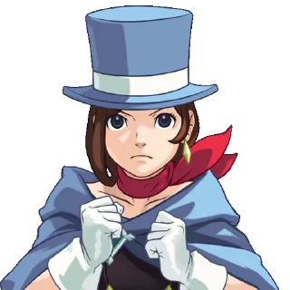😡 Trucy Wright, Telegram sticker 13 of 21