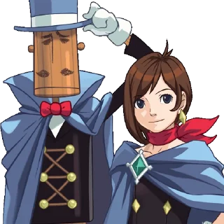 🎩 Trucy Wright, Telegram sticker 21 of 21